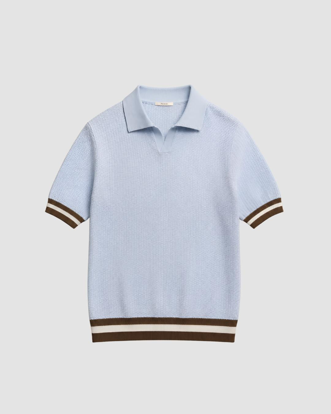 Knitted polo