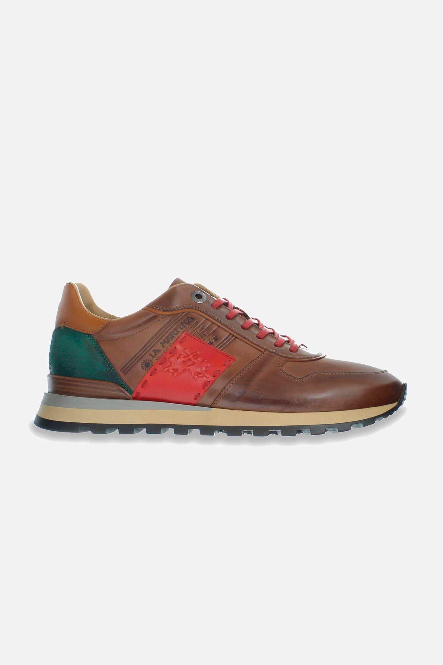 Leather sneaker