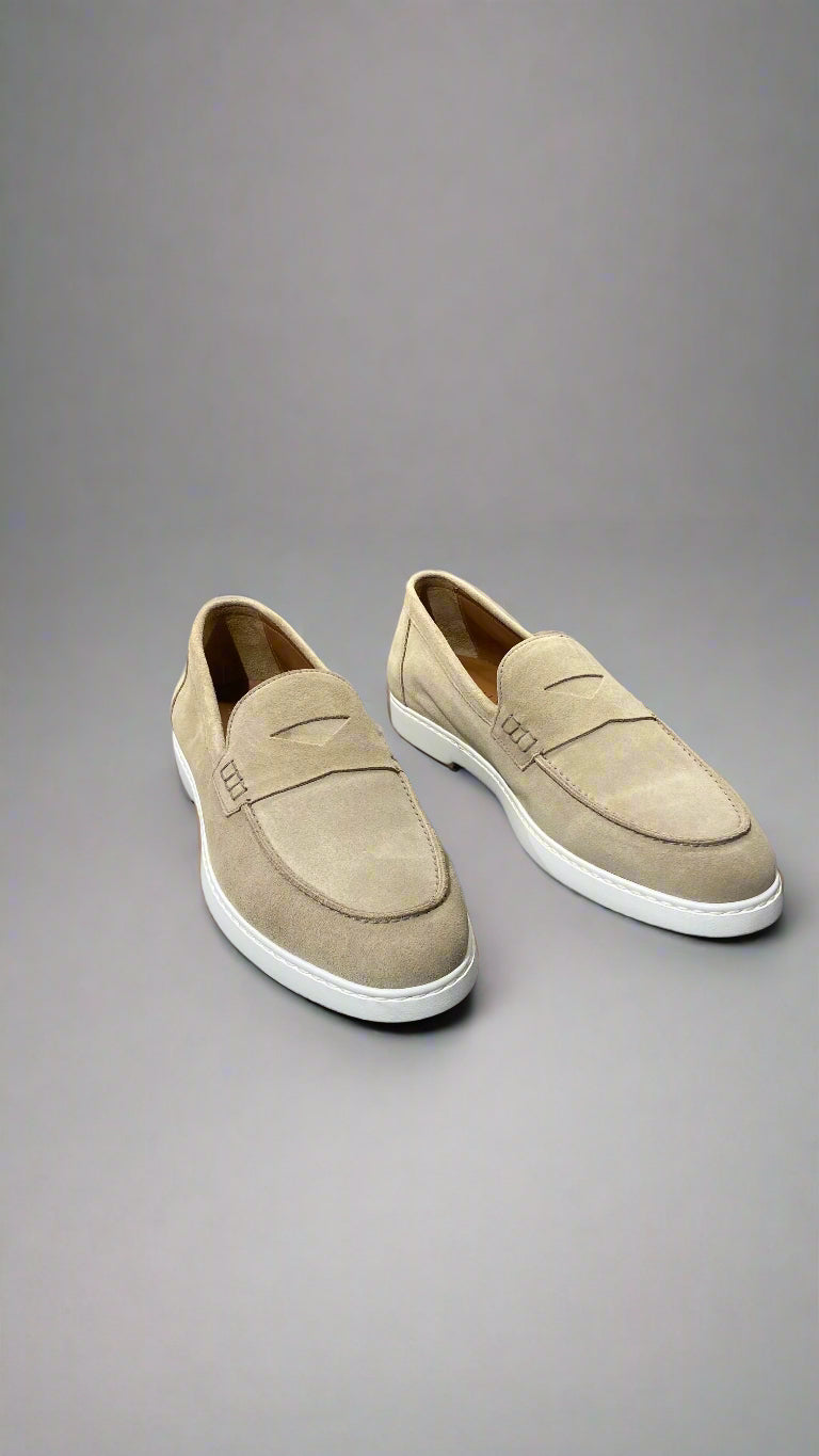 Suede Slip on