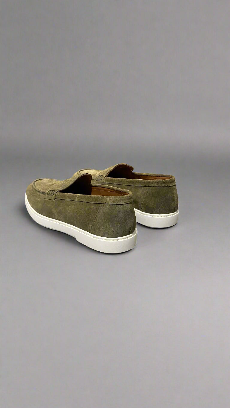 Suede Slip on