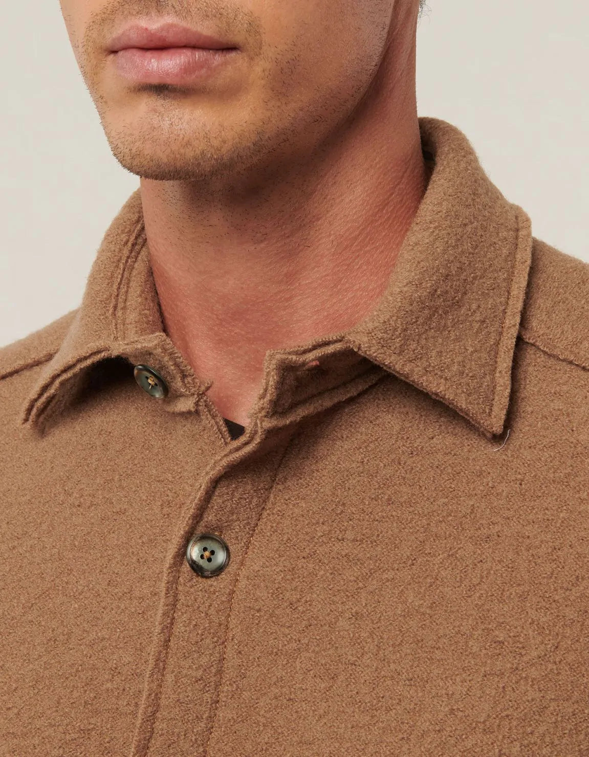 Virgin Wool Over Shirt