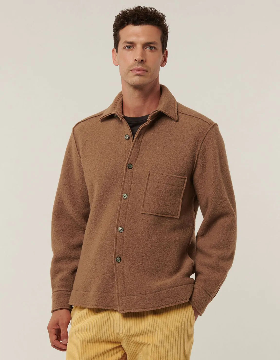 Virgin Wool Over Shirt