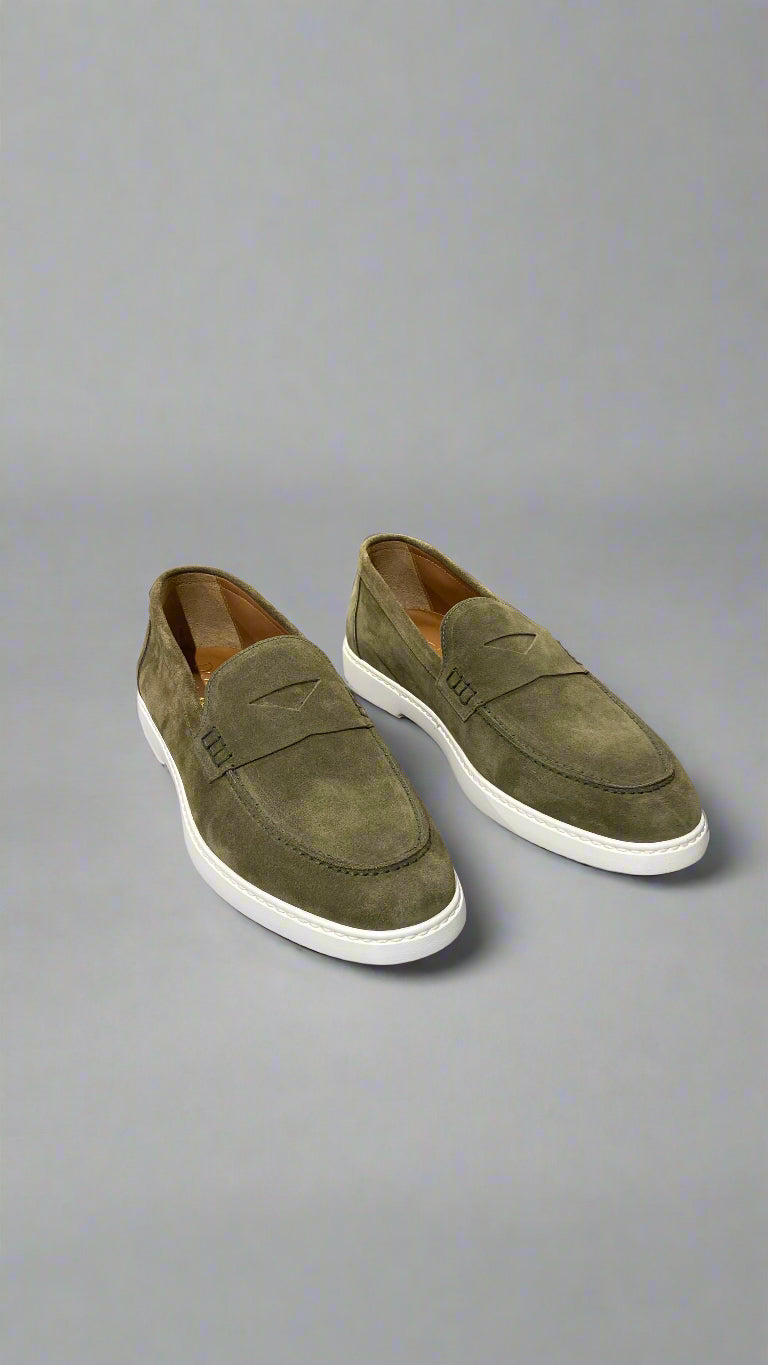 Suede Slip on