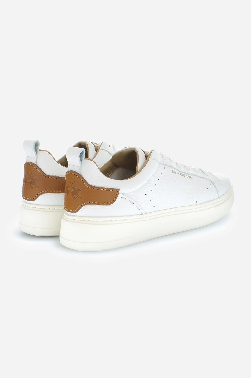 Pebble Leather Sneakers