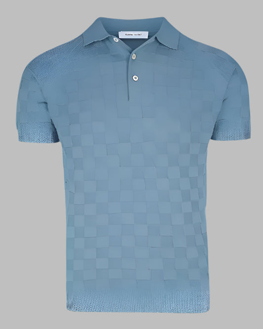 Waffle Knit Polo