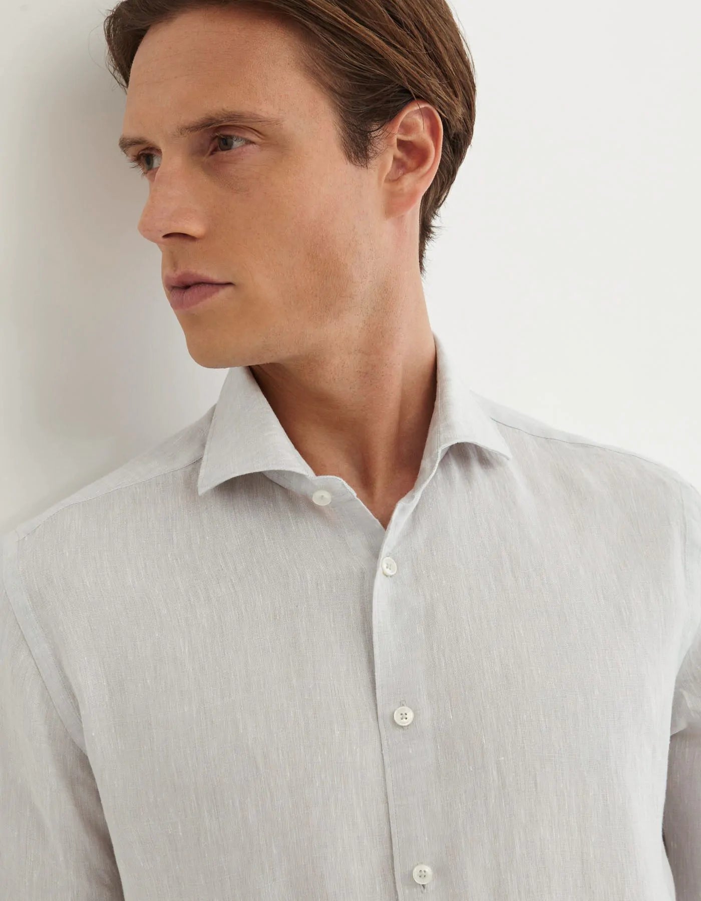 Xacus Washed Linen Shirt