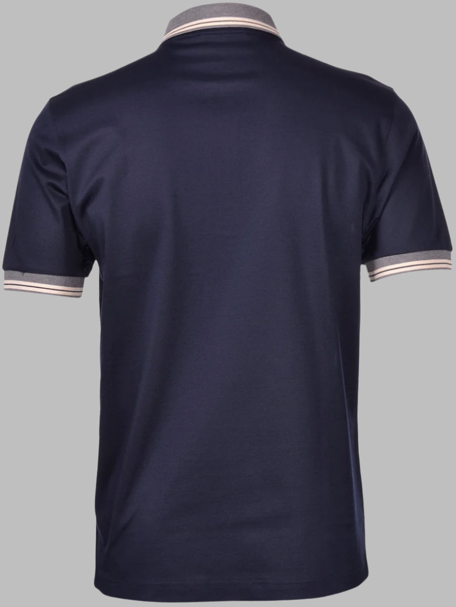 Short Sleeve Zip Polo