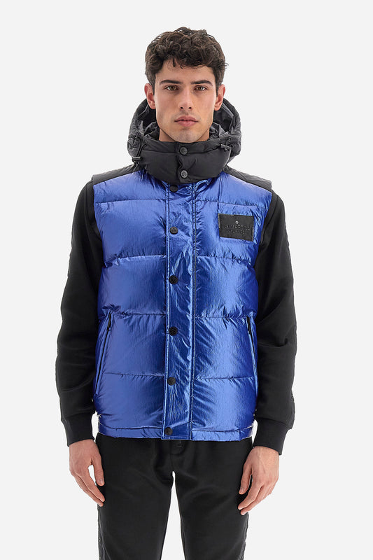 Men`s High Gloss Gilet Puffer