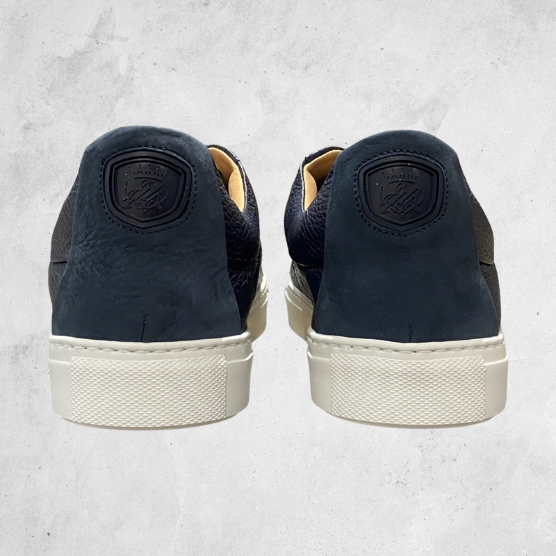 Pebble Leather Sneakers