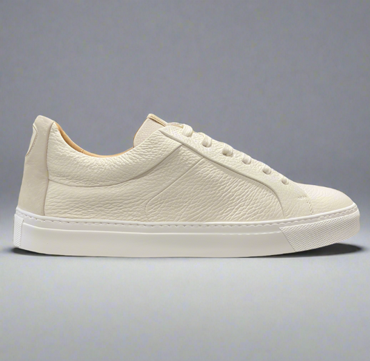 Pebble Leather Sneakers
