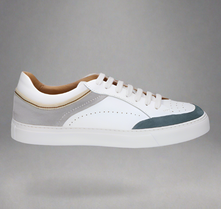 White Leather Sneakers