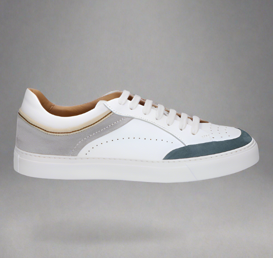 White Leather Sneakers
