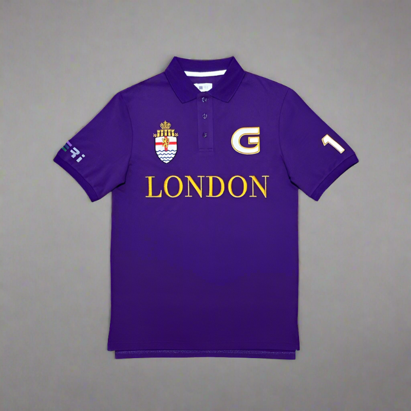 City Inspired Polo London Purple