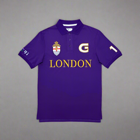 City Inspired Polo London Purple