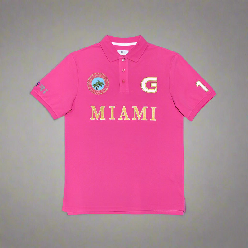 Miami polo shirt best sale