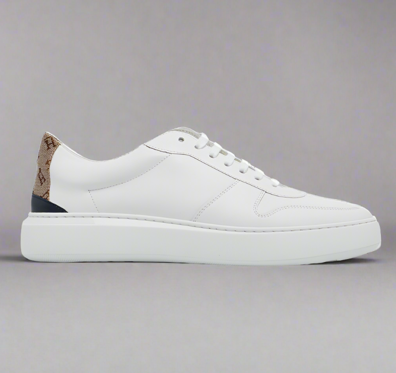 White Leather Sneakers