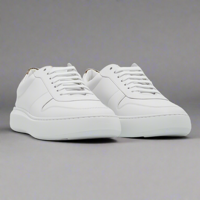 White Leather Sneakers