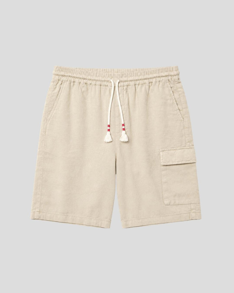 Linen bermuda