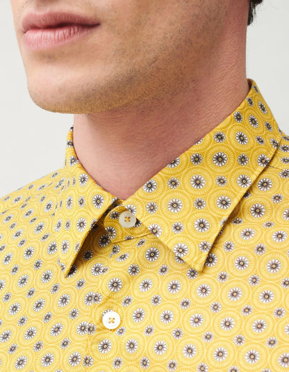 Xacus floral print shirt