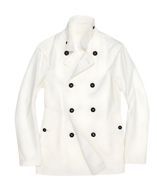 Double-breasted coat