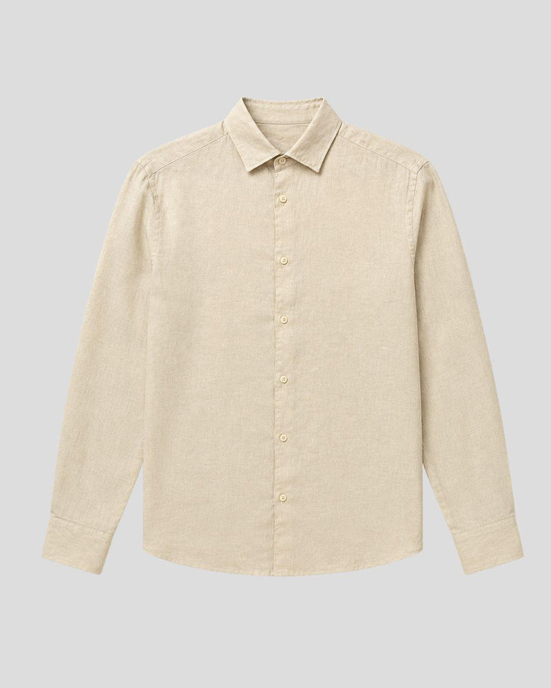 Long sleeve linen shirt