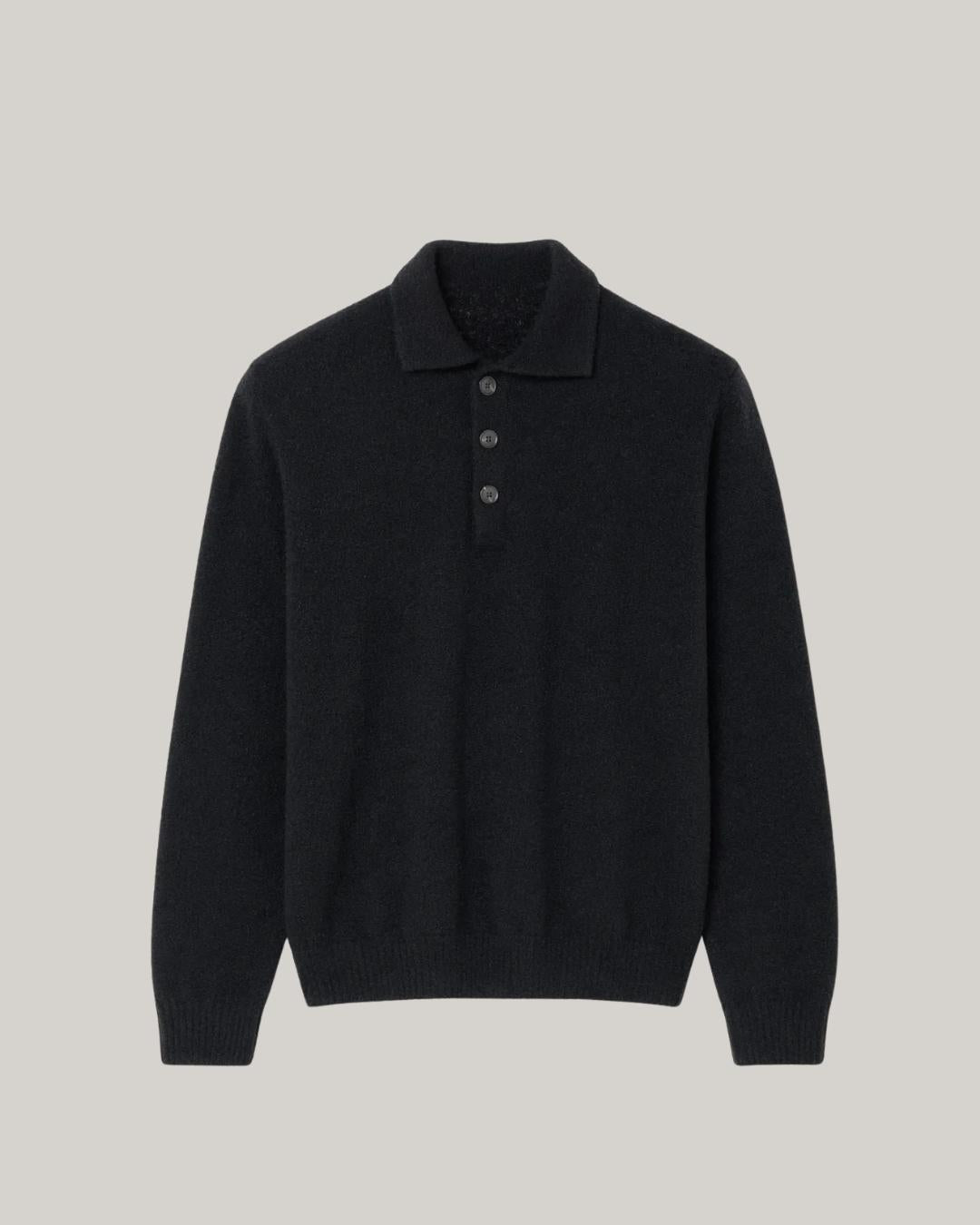 Sheneal long sleeve polo