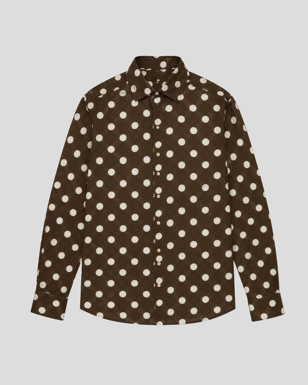 Long sleeve linen shirt