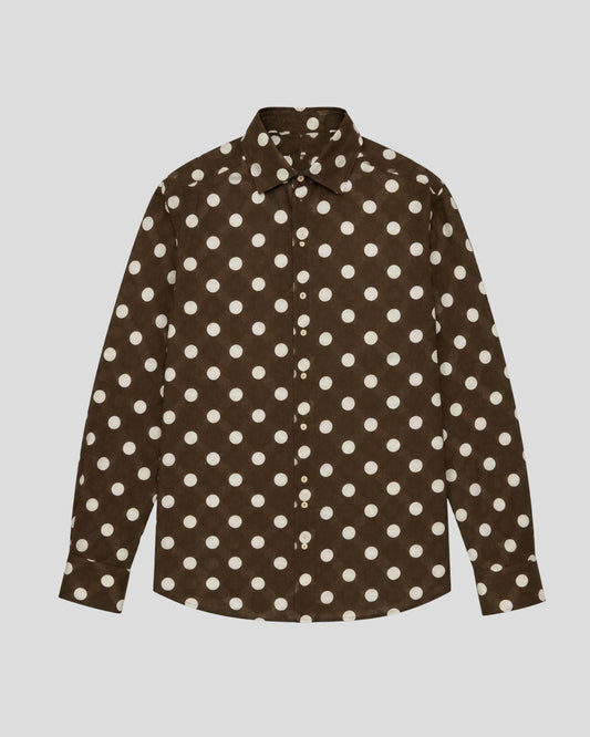 Long sleeve linen shirt