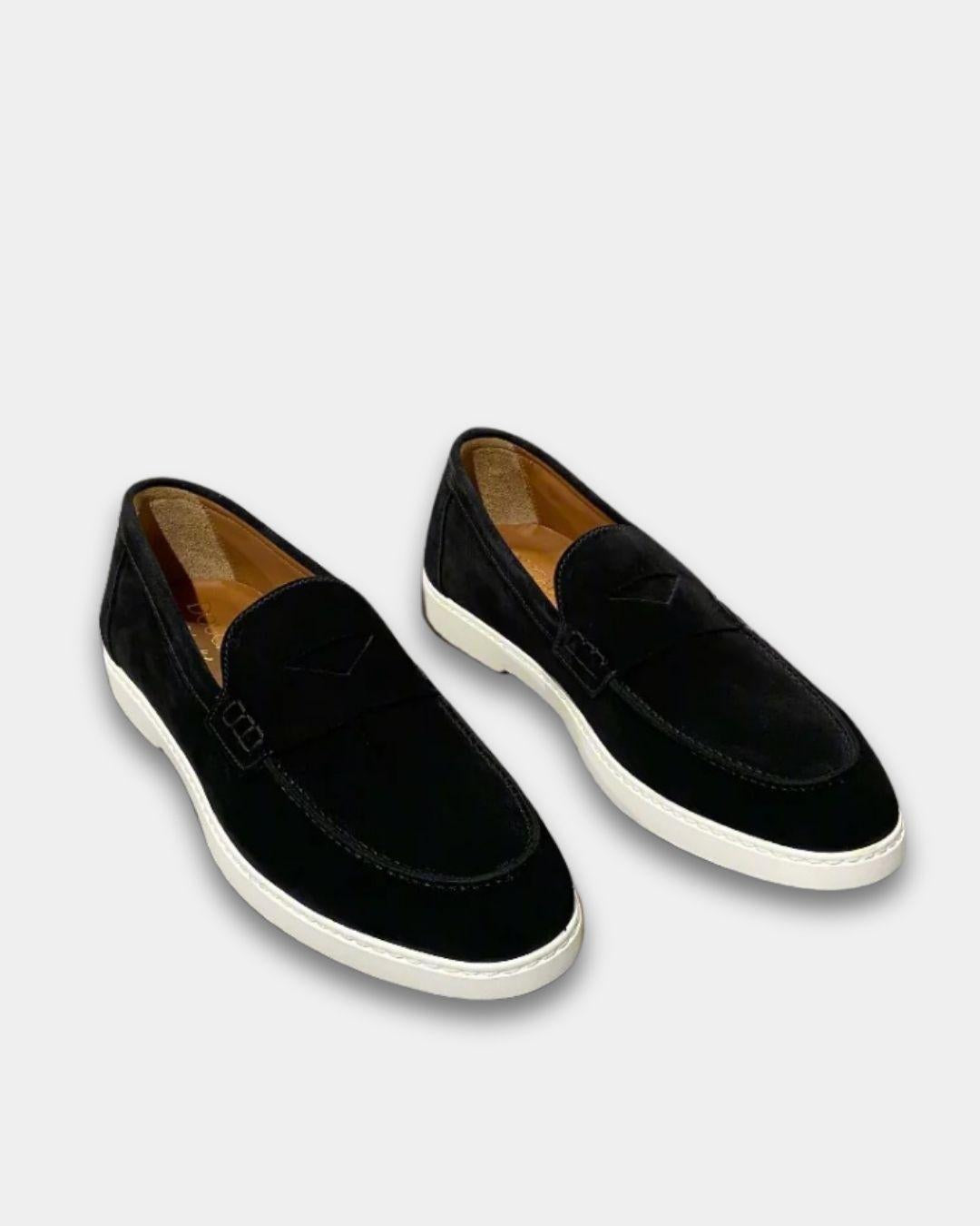 Suede Slip on