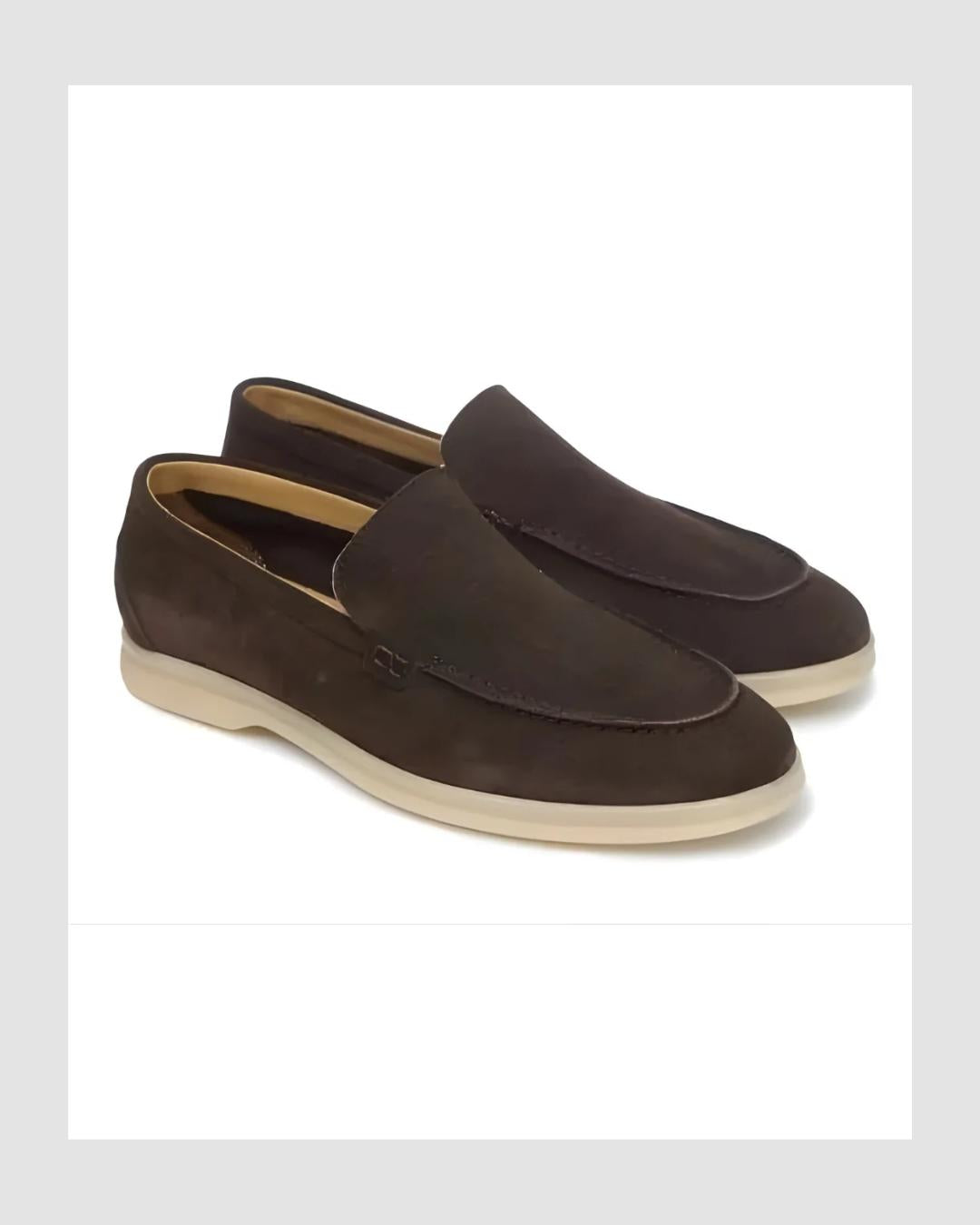 Suede Slip On