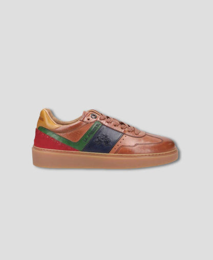 Heritage leather sneaker