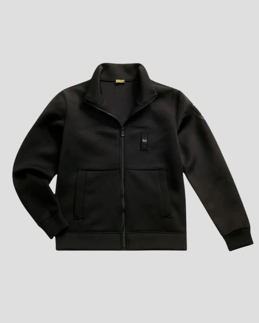Black Neoprene felpa