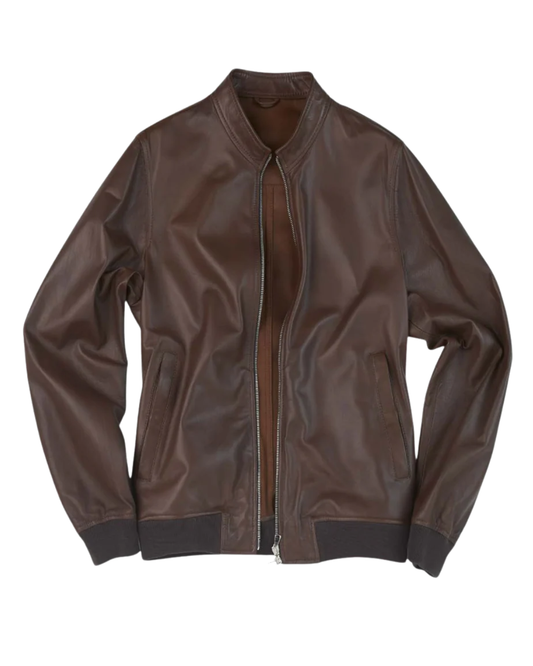 Unlined Leather Jacket