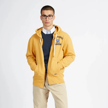 La Martina Mens Yellow Zip Up Hoodie La Martina Yellow Polo T-shirt