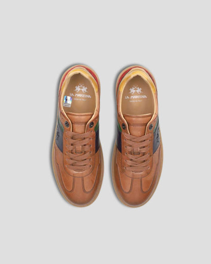 Heritage leather sneaker