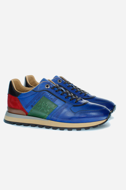 Leather sneaker
