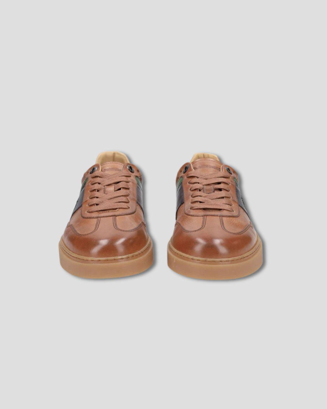 Heritage leather sneaker
