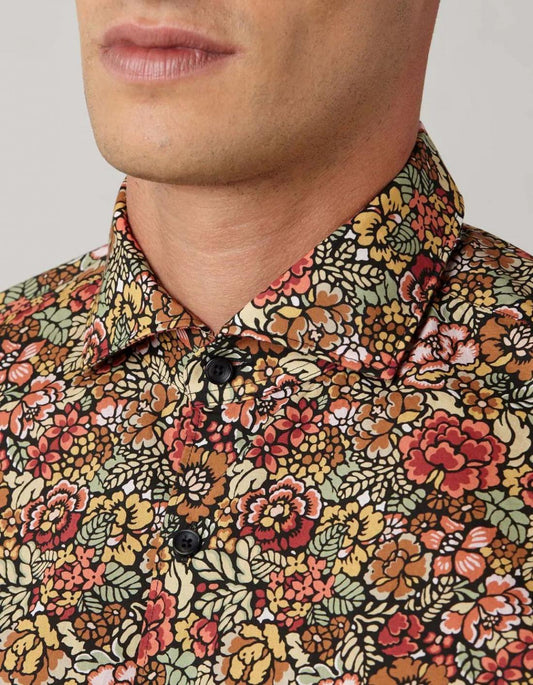 Xacus Floral print shirt
