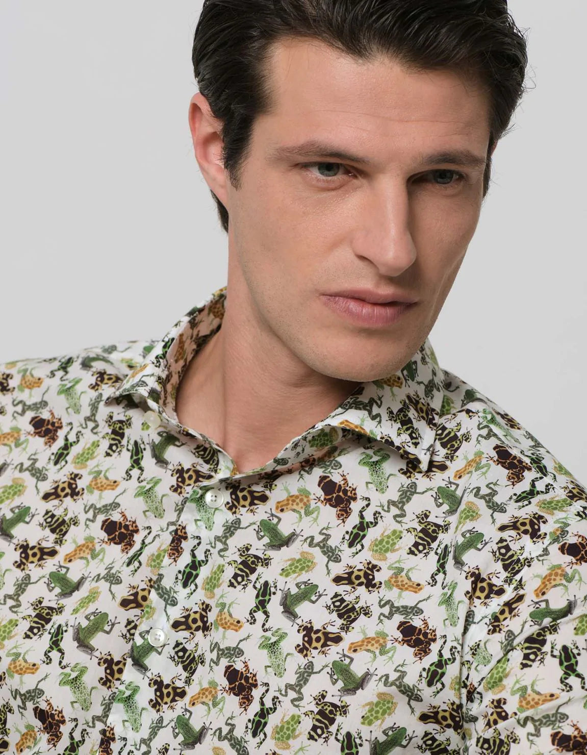 Xacus Amphibian printed shirt