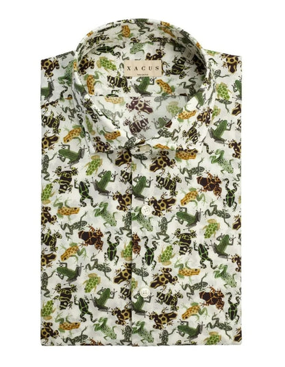 Xacus Amphibian printed shirt