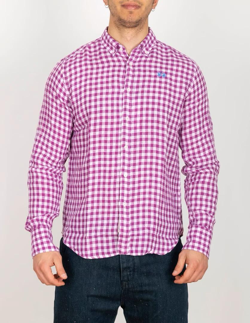 Checked Linen Shirt