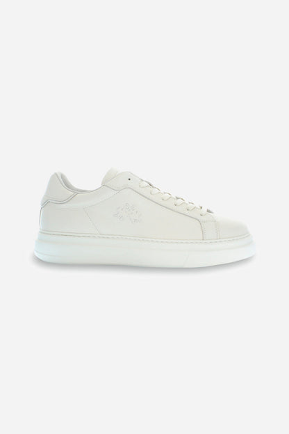 White leather sneaker