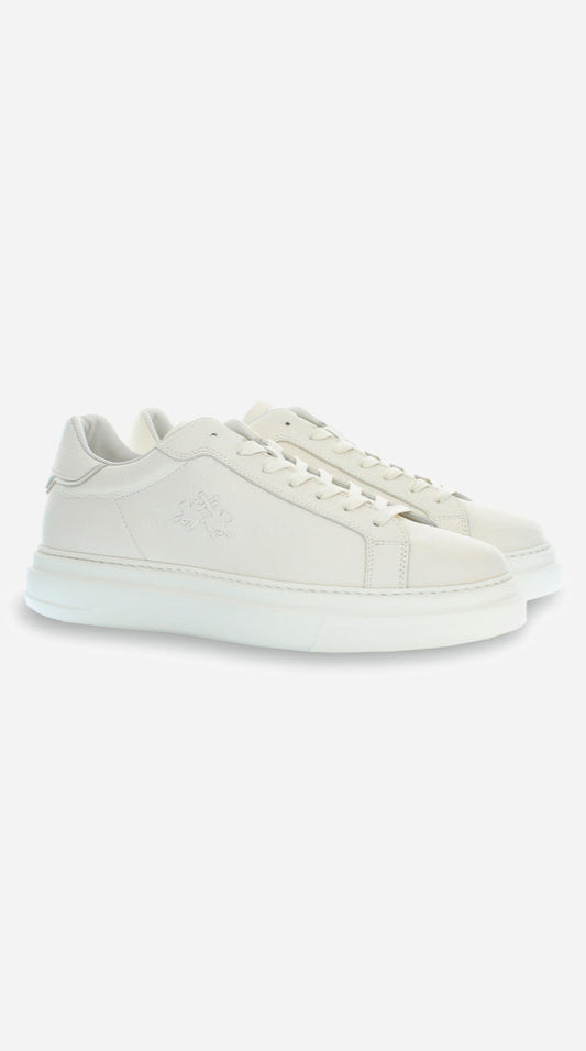 White leather sneaker