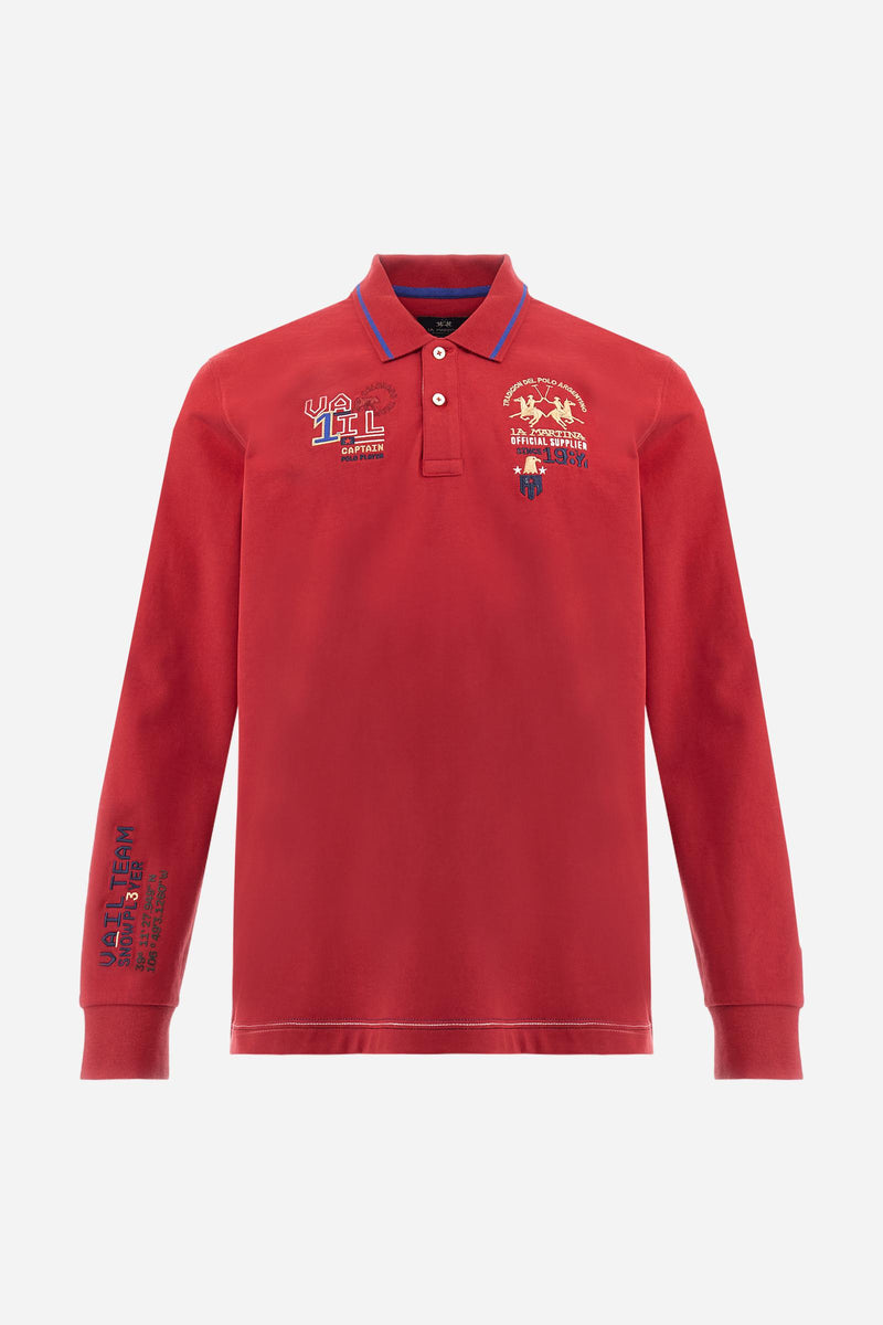 Long Sleeve Polo