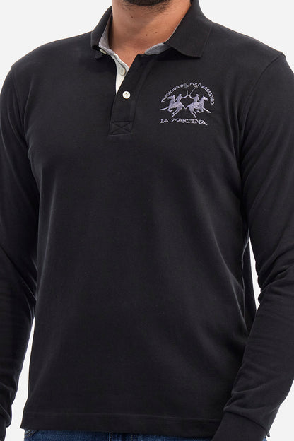 Long Sleeve Polo