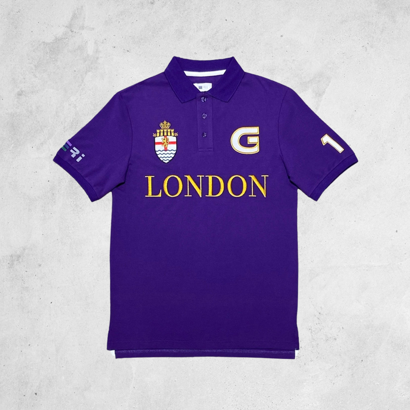 GERI City Inspired Polo London Purple