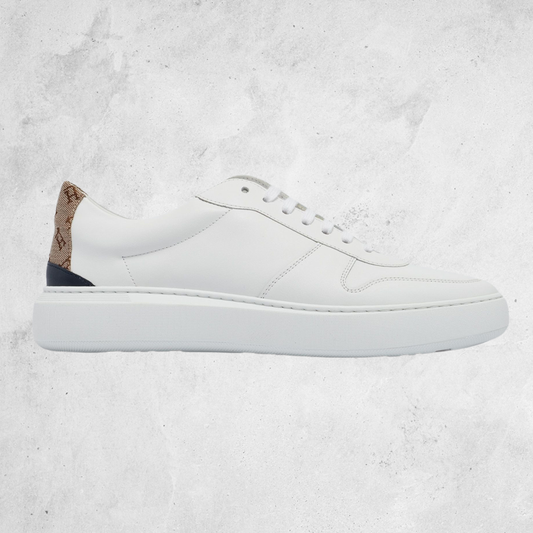 Herno White Leather Sneakers