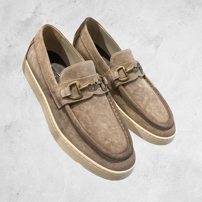 Corvari Moccasin with a buckle - Beige